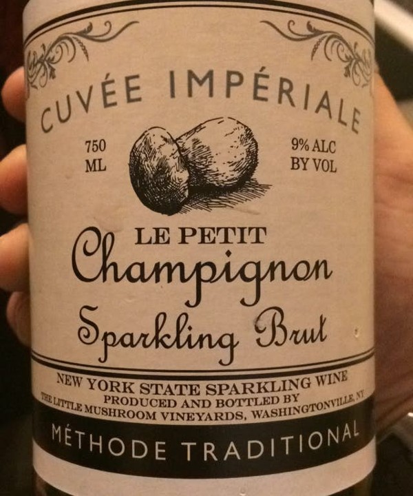 Cheap Sparkly Glass (Champignon Brut)