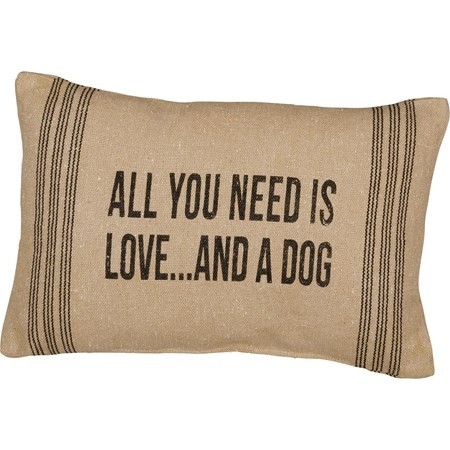 Pillow-And a Dog