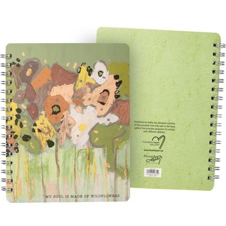 Spiral Notebook-Wildflowers