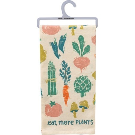 Dish Towel-Eat More Plants