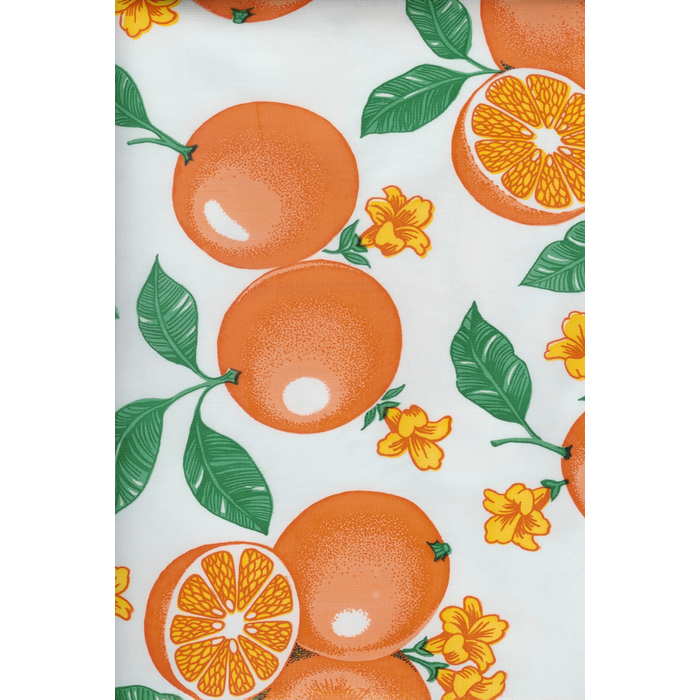 White Oranges Tablecloth