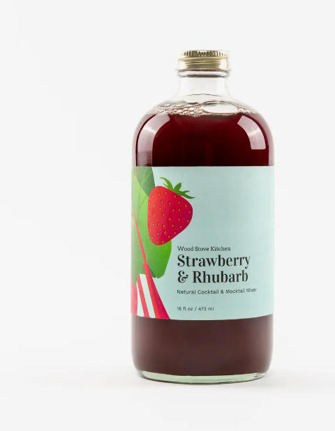 Strawberry Rhubarb Mixer