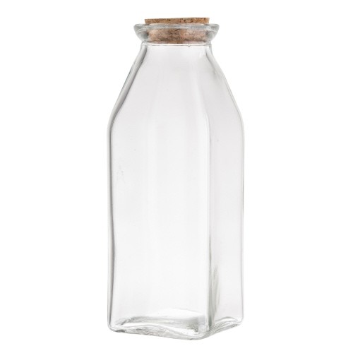 Glass Milk Jar 11.75 oz