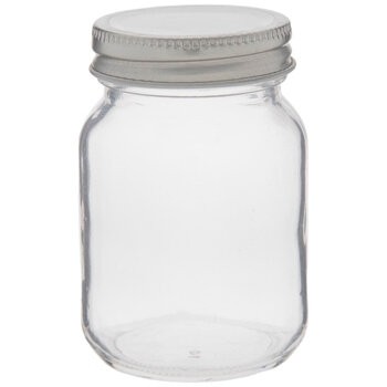 Mini Glass Mason Jar 3.72 Fl oz.
