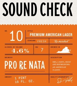 Sound Check American Lager 4pk