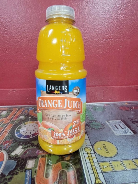 Orange Juice Bottle