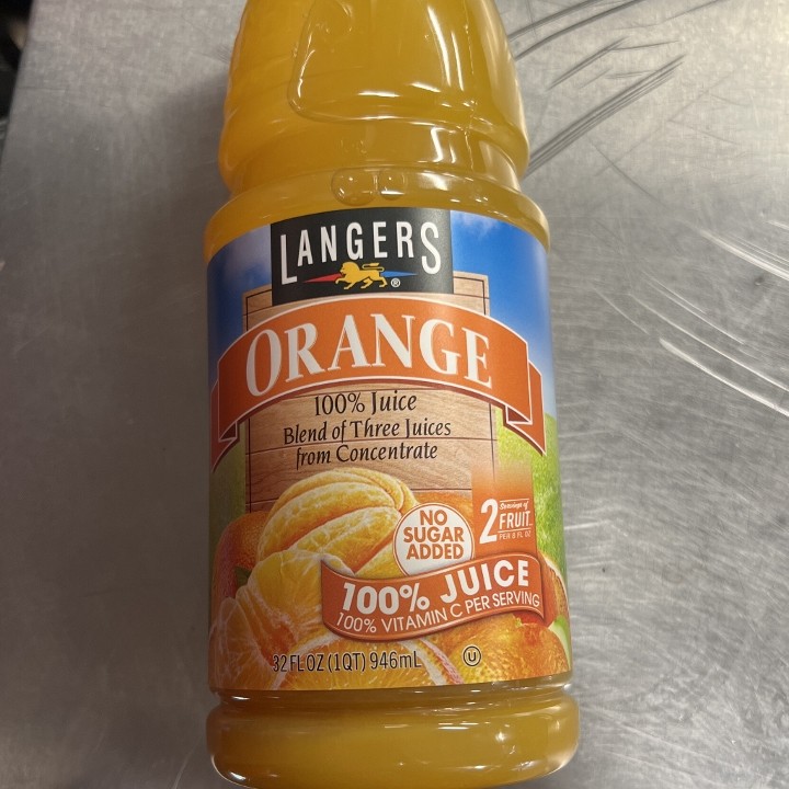 Orange Juice Bottle