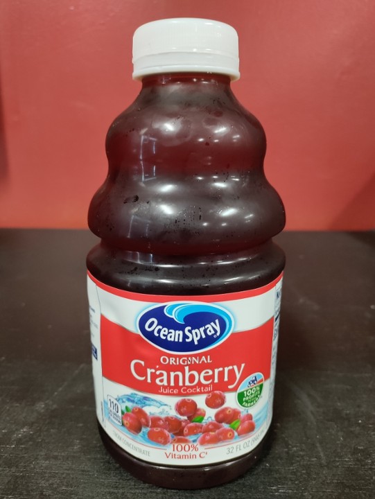 Cranberry Juice Bottle