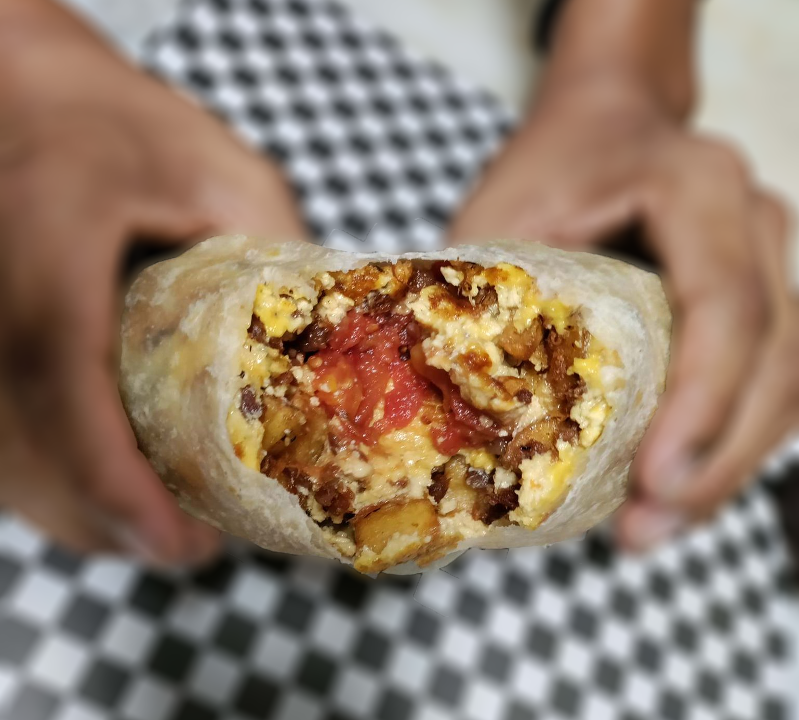 Carnitas Breakfast Burrito