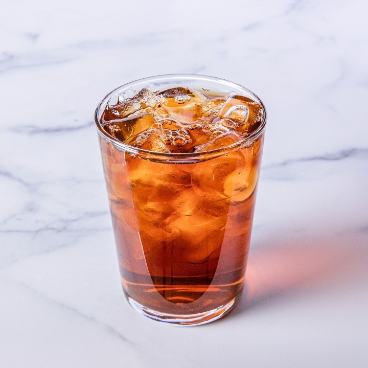 summer peach iced black tea