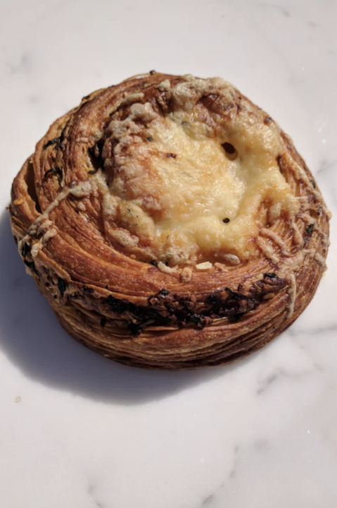 herb & toma cheese danish