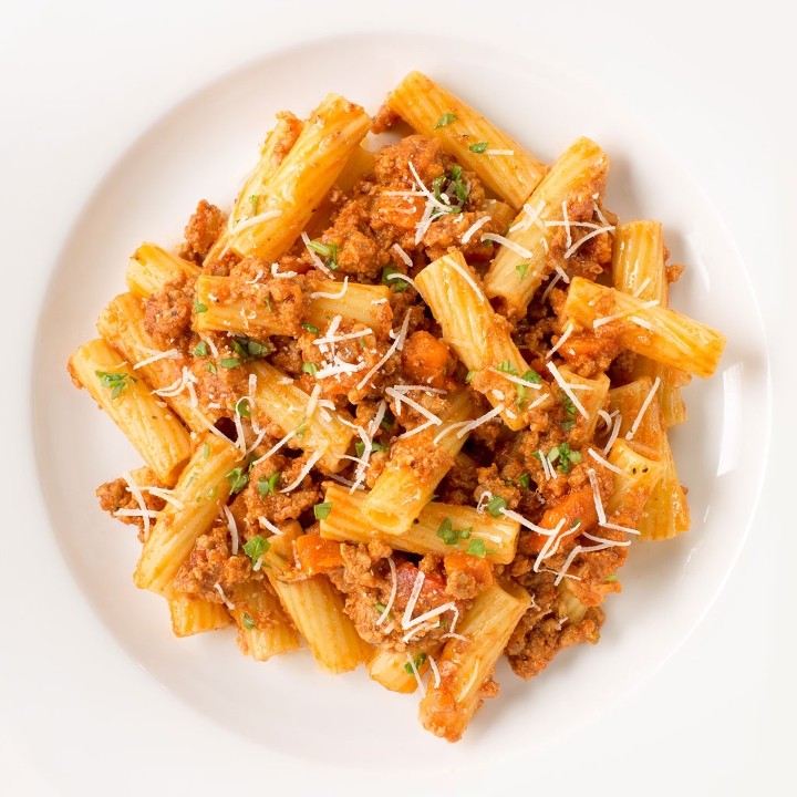 Half Rigatoni Alla Bolognese