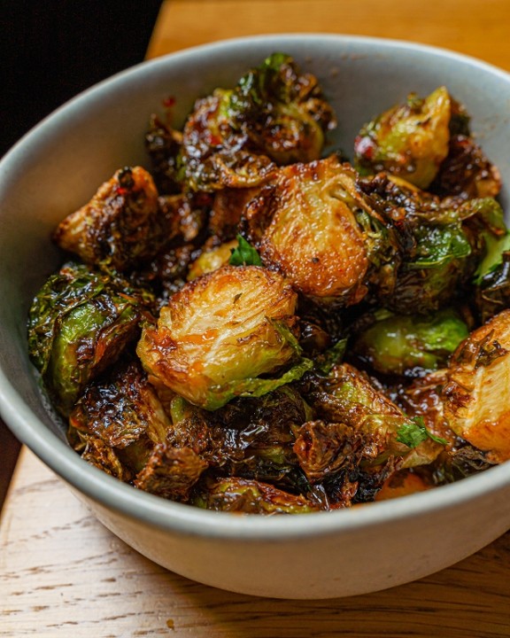 Blistered Brussel Sprouts