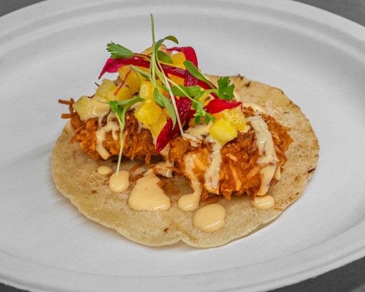 Coconut Shrimp Taco