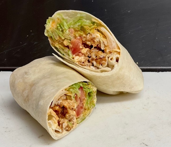 Crispy Chicken Bacon Ranch Wrap