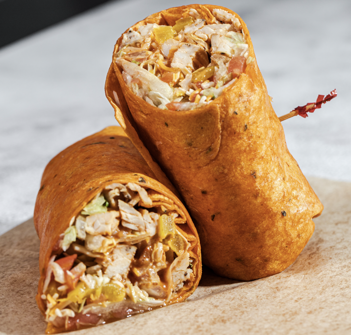 Chipotle Line Wrapped The Tap It Bar and Grill 1761 Scottsville rd - Chipotle Cajun Chicken Wrap
