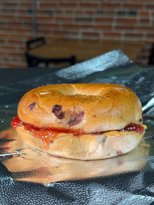 PB&J Bagel (PEANUT BUTTER & JELLY)