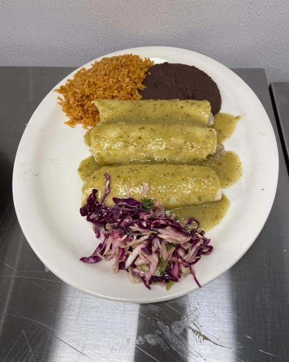 Enchiladas Verdes