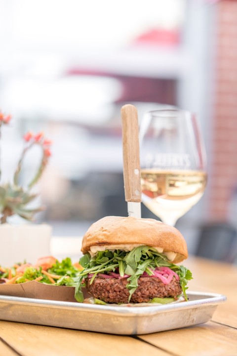 Wine Country Veggie Burger