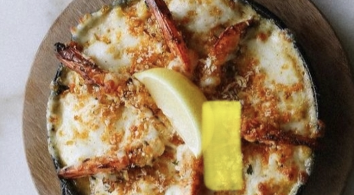 Jerk Shrimp Mac & Cheese