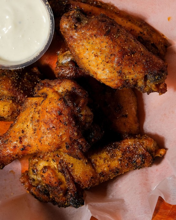 Lemon Pepper Wings 6 pc.