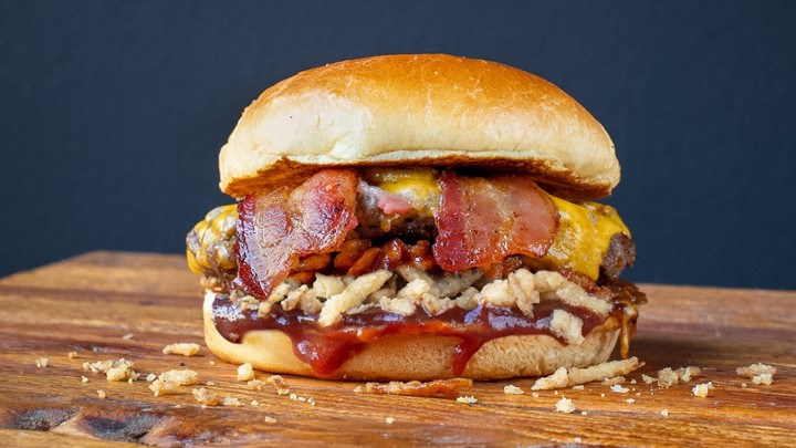 BBQ Bacon Meltburger