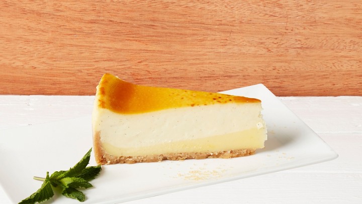 Crème Brulée Cheesecake Slice