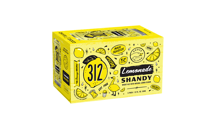 312 Shandy 6 Pack