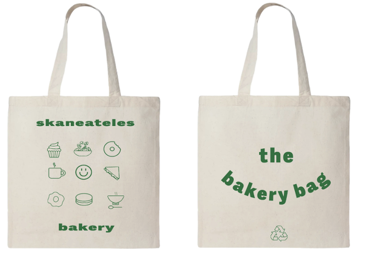 Reusable Tote - Bakery Green