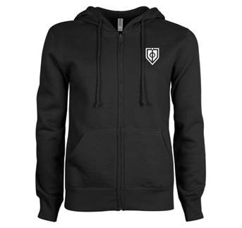 Black Zip Hood