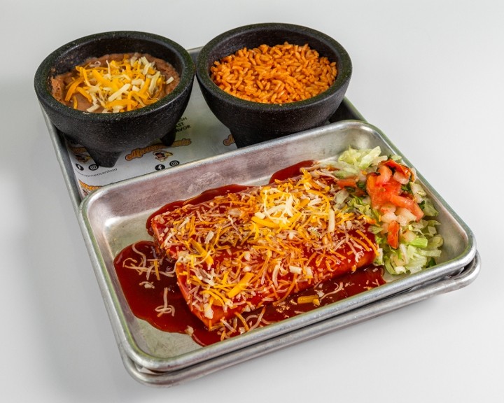 2. Two enchiladas