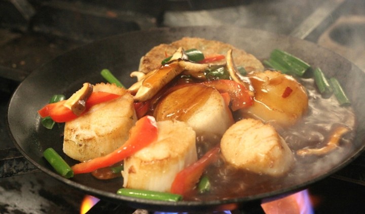 Szechwan Scallops