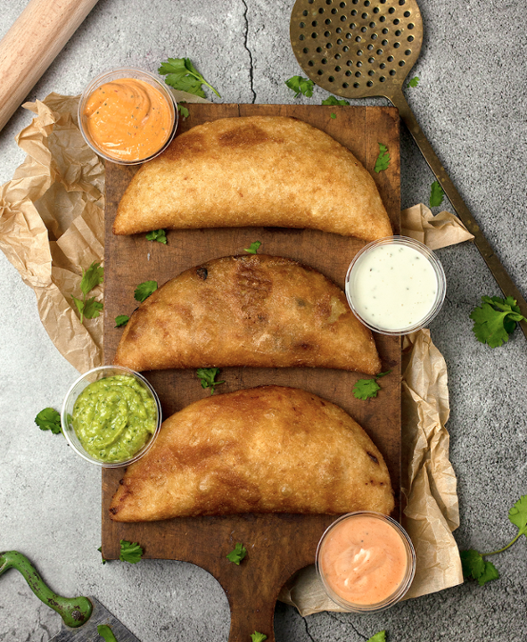 Shredded Chicken Empanada