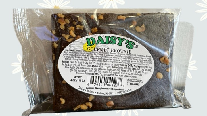 Daisy's Walnut Brownie