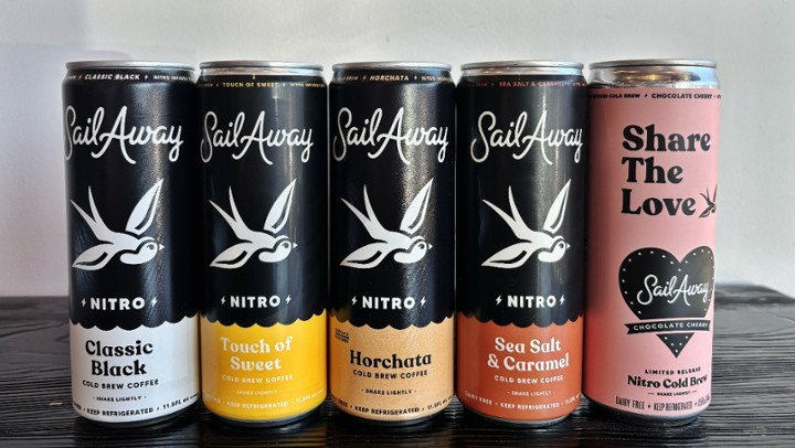 Sail Away Canned Nitro Cold Brew