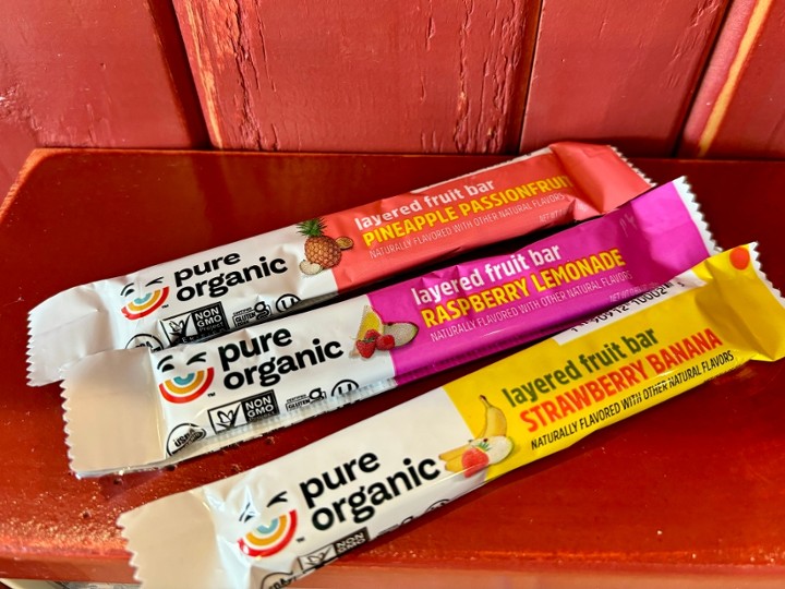 Pure Organic Fruit Bar