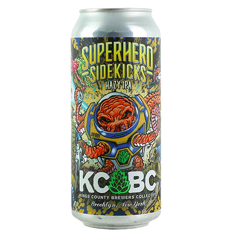 KCBC Superhero Sidekicks Hazy IPA- Must Be Accompanied With Food