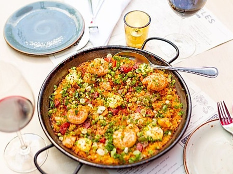 Paella Valenciana Meal