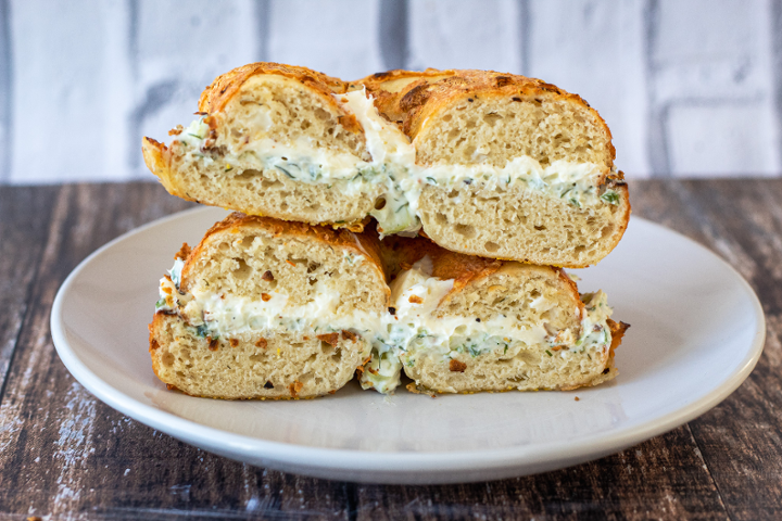 NEW Dill Cheddar Bagel