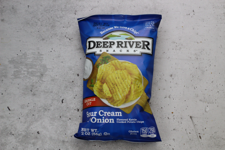 Deep River Sour Cream & Onion Potato Chips