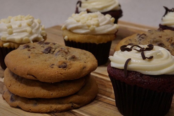 Fresh Baked Chocolate Chip Cookie