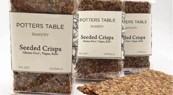 Potter’s Table Seeded Crisps - Gluten Free