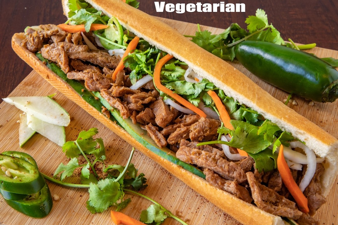 B8. VEGETARIAN (no Pate Included)