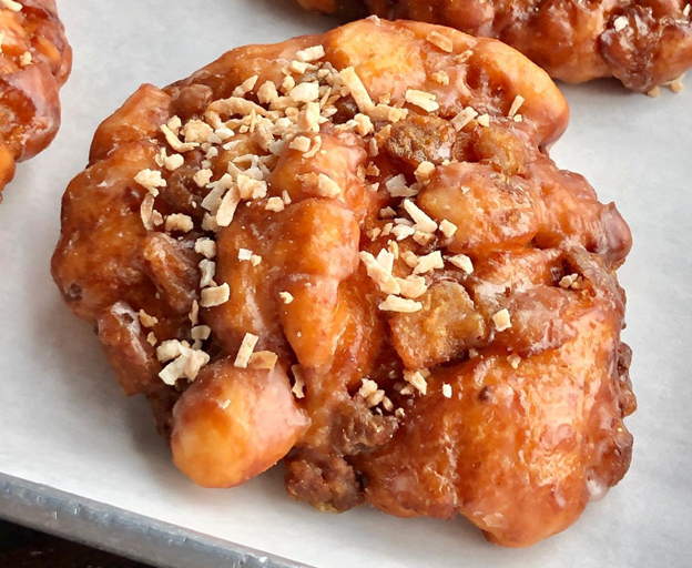 Pineapple and Coconut Fritter