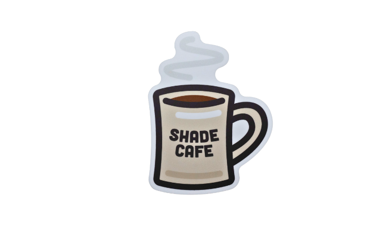 Shade Mug Sticker