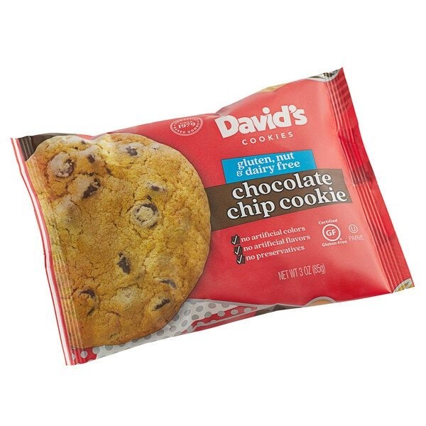 David's GF/NF/DF Chocolate Chip Cookie