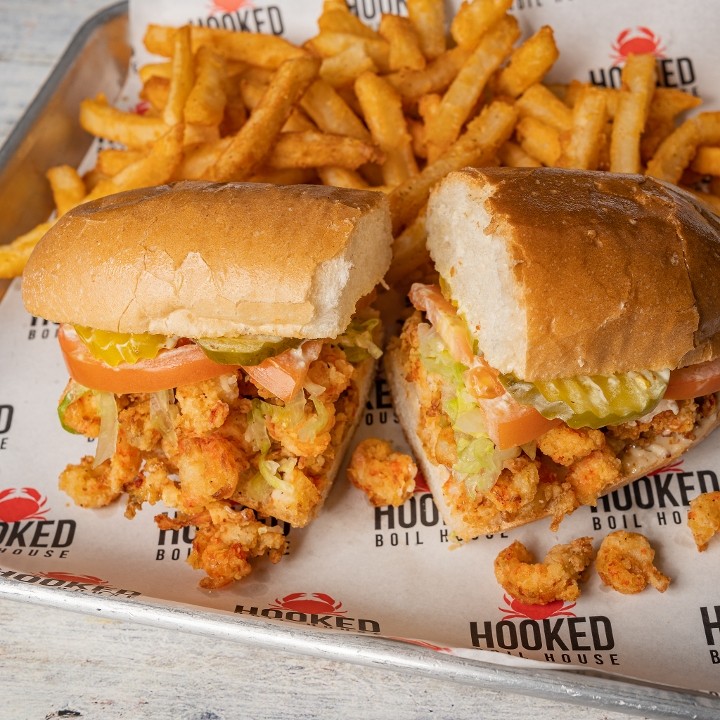 Fried Crawfish Poboy