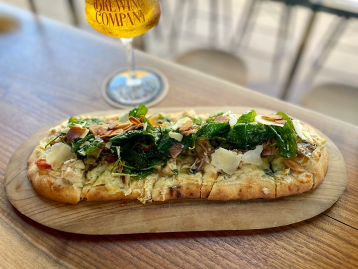 Chicken & Spinach Artichoke Flatbread