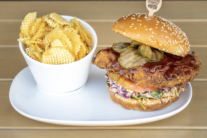 Simply Delicious Fried Chicken Sandwich