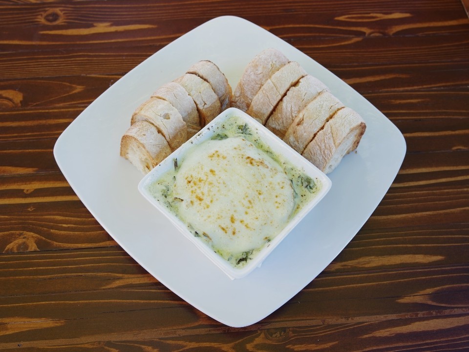Creamy Artichoke + Spinach Dip